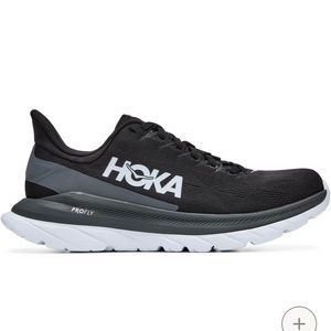 HOKA Mach 4 Road-Running Shoes, Black/Shadow, Size 9